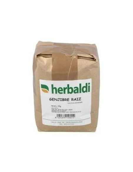 Jengibre raíz - Herbaldi 1 kg Herbaldi