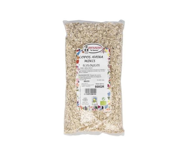 Copos de avena mini integrales eco 500 gr Intracma