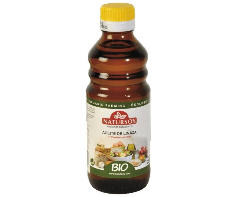 Aceite de linaza 250 ml Natursoy