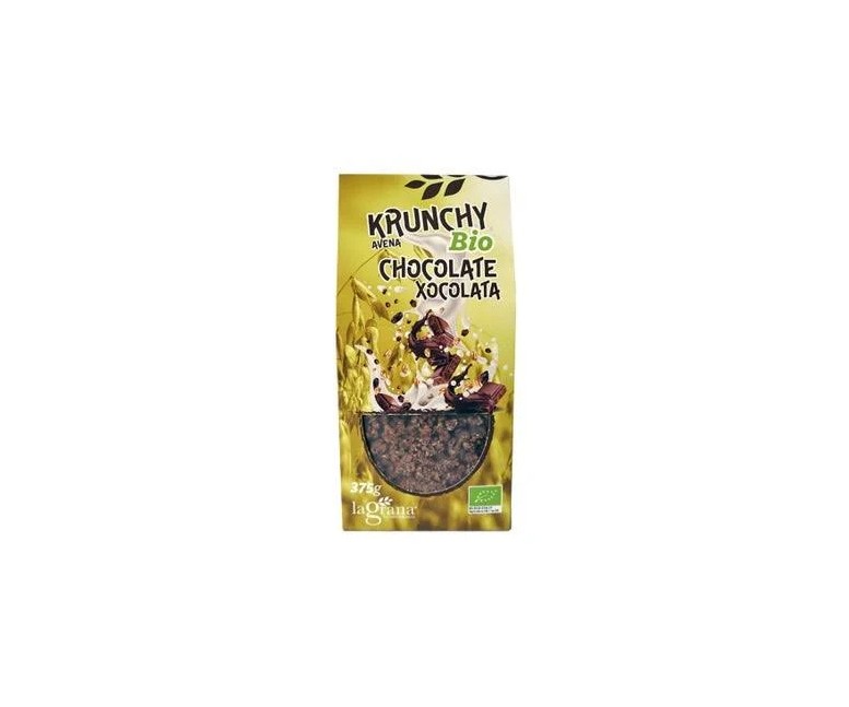 Crunchy avena choco eco 375 gr La Grana