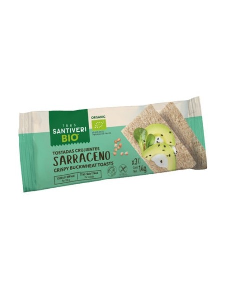 Tostadas Crujientes Trigo Sarraceno 14 g Santiveri