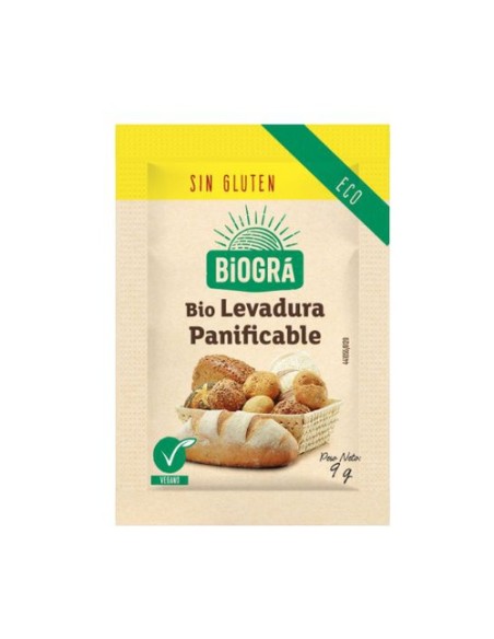 Levadura panificable 9 g Biográ