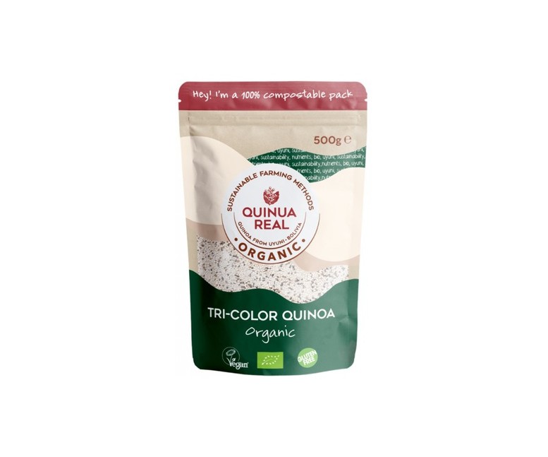 Quinoa real tres colores sin gluten bio 500 g Quinua Real