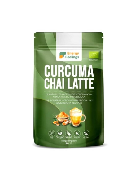 Cúrcuma chai latte Eco 500 g Energy Feelings