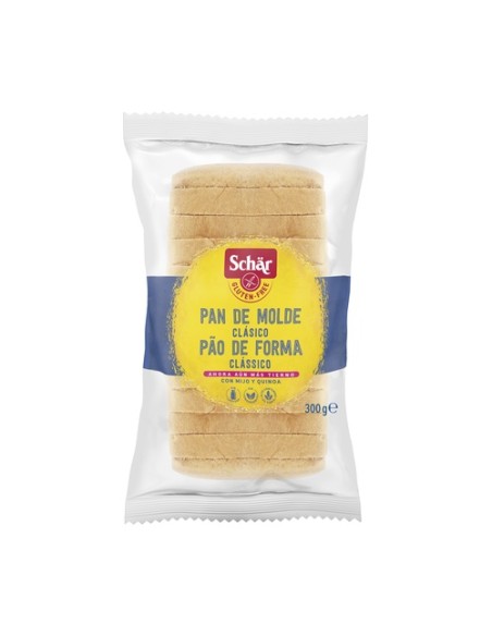 Pan de molde clásico sin gluten 300 g Schär