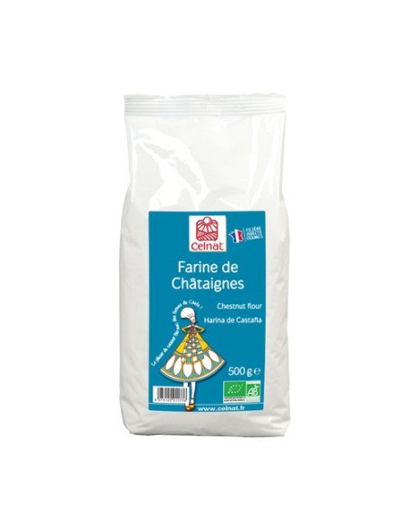 Harina De Castañas Bio 500 g Celnat