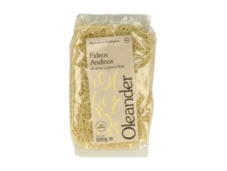 Fideos andinos de arroz y quinoa real bio