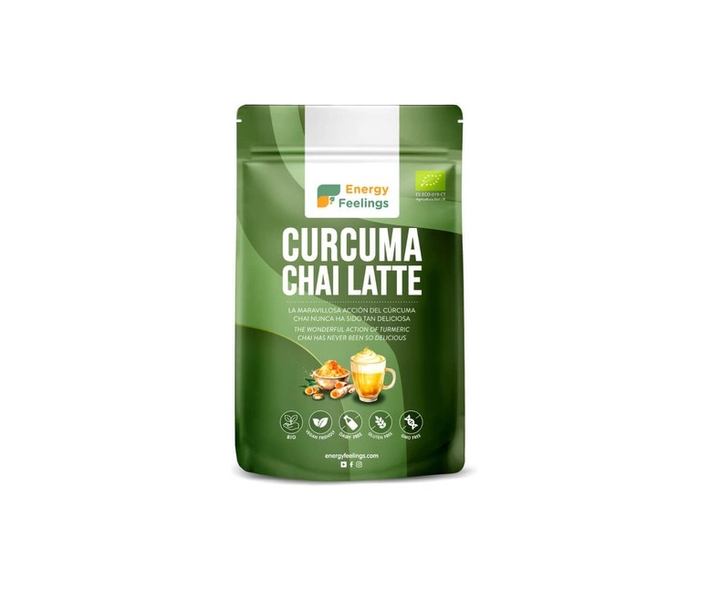 Cúrcuma chai latte Eco 150 g Energy Feelings