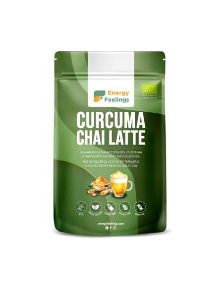 Cúrcuma chai latte Eco 150 g Energy Feelings