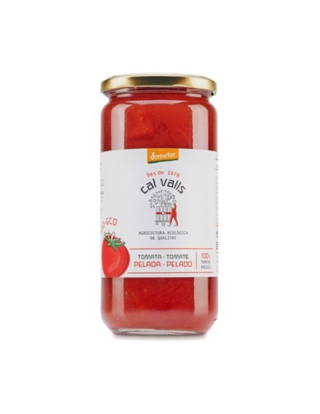 Tomate entero pelado Demeter 660 g Cal Valls