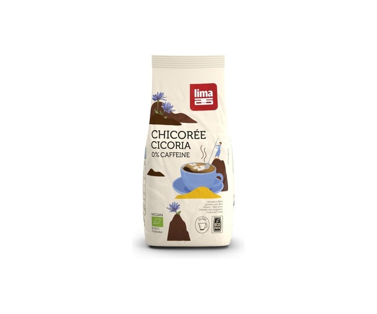 Achicoria Cafetera sin cafeína Bio 250 g Lima