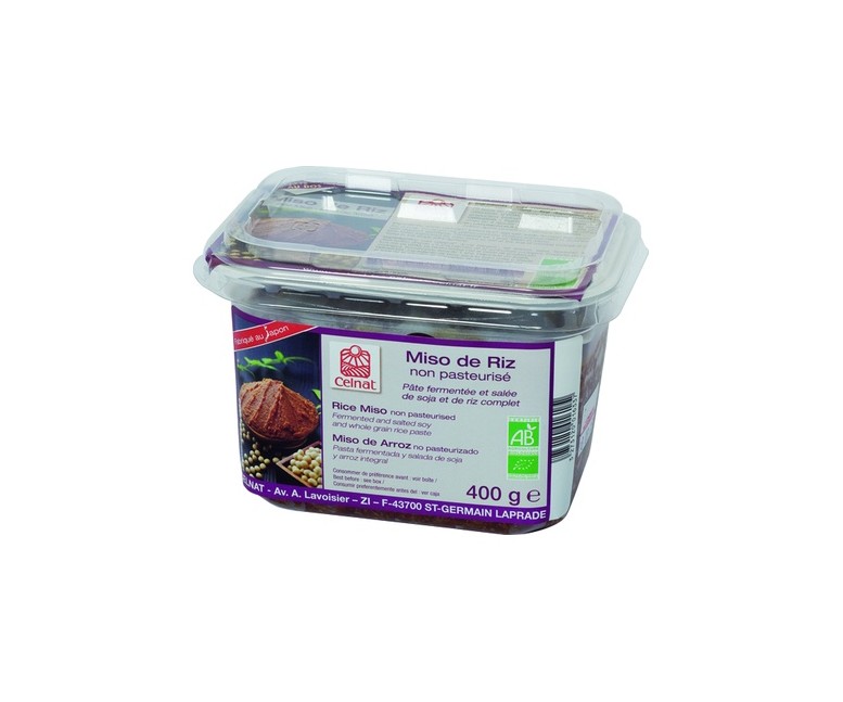 Miso de Arroz Bio 400 g Celnat