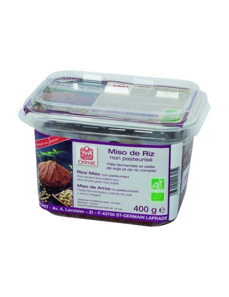Miso de Arroz Bio 400 g Celnat