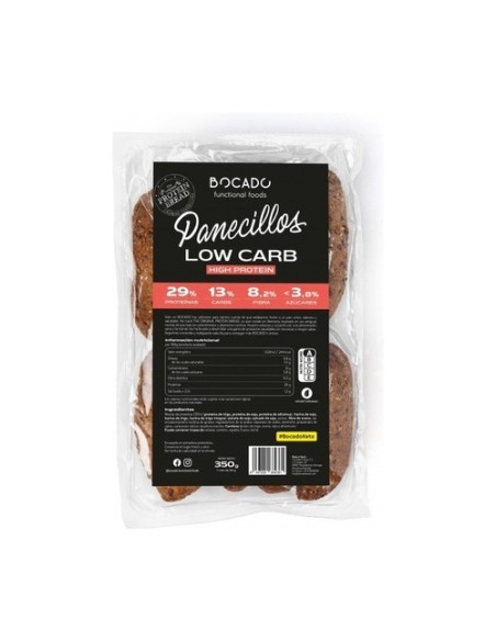 Panecillos proteicos bajo en carbohidratos 350 g Bocado