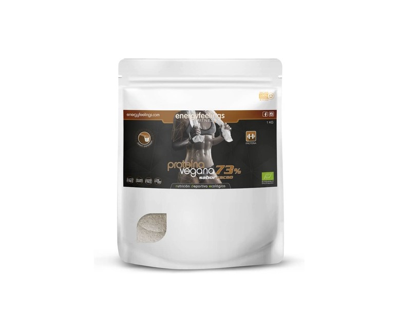 Organic Proteína Vegetal 73% Cacao 1 kg Energy Feelings
