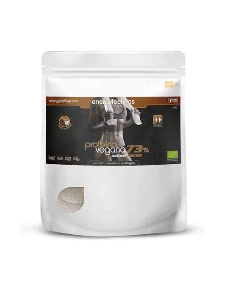 Organic Proteína Vegetal 73% Cacao 1 kg Energy Feelings