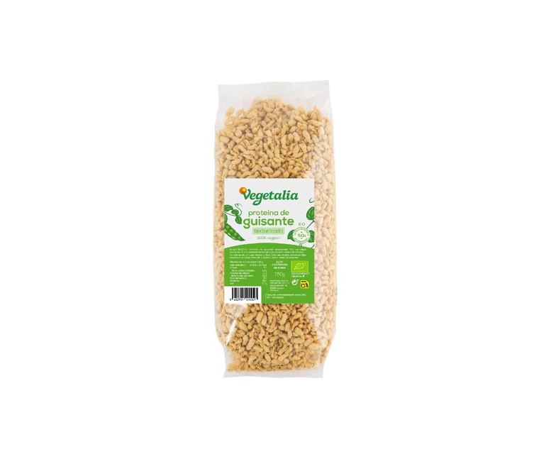 Proteína de Guisante Texturizada Bio 250 g Vegetalia