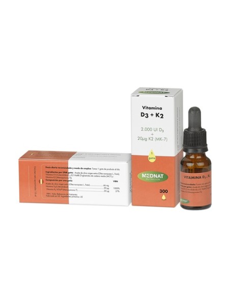 Vitamina D3 + K2 15 ml MEDNAT