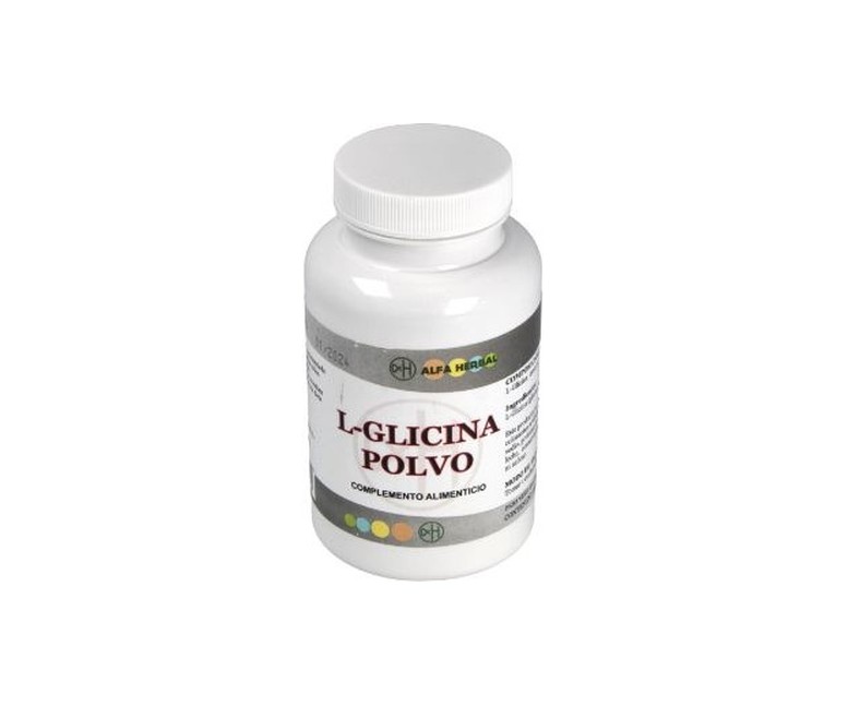 L-glicina polvo 200 g de polvo Alfa Herbal