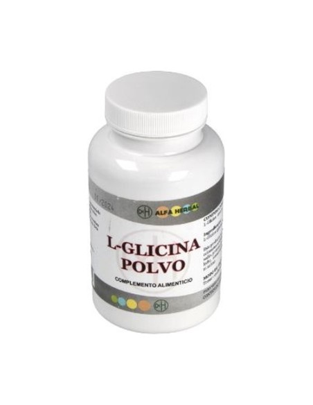 L-glicina polvo 200 g de polvo Alfa Herbal