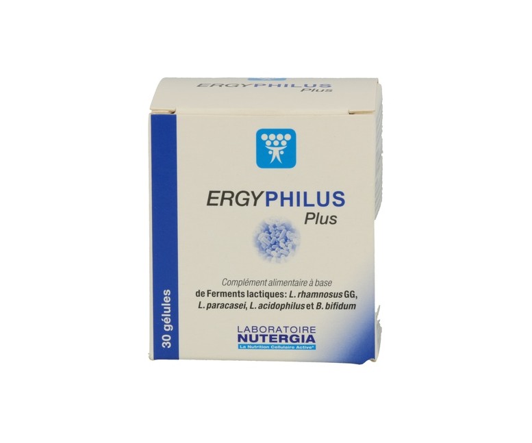 Ergyphilus plus inmunidad y alergias 30 cápsulas Nutergia