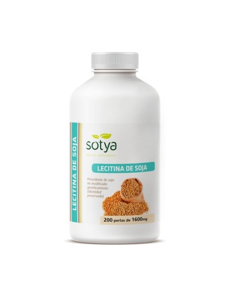 Lecitina de Soja 200 perlas de 1600mg Sotya