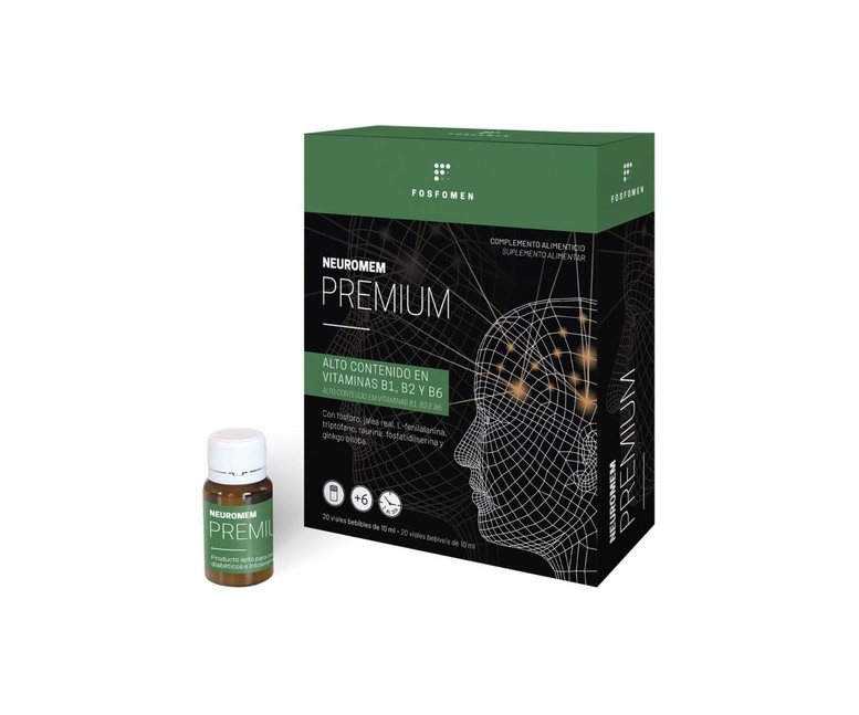 Neuromem premium memoria 20 viales de 10ml Herbora