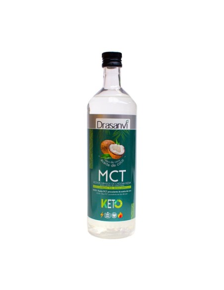 Aceite MCT Coco Keto 1 L de aceite Drasanvi