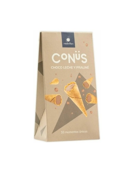 Cono de chocolate leche praliné 70 g (Chocolate) Conus
