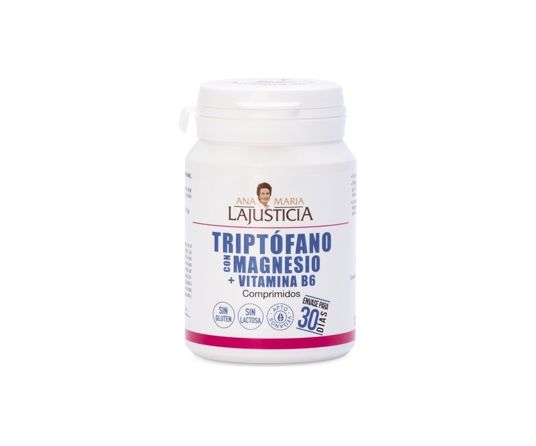 Triptófano con magnesio + vitamina B6 60 comprimidos Ana Maria Lajusticia®