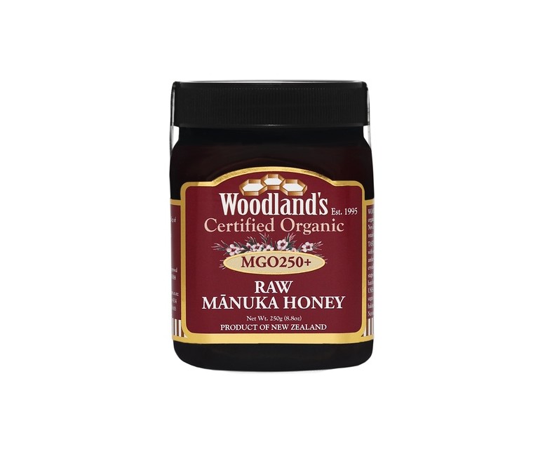 Miel de Manuka MGO250+ Bio RAW monofloral 250 g Woodland's