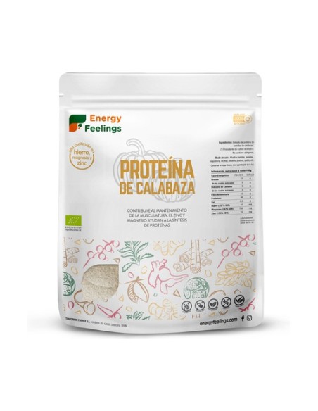 Proteína de calabaza Eco 1 kg Energy Feelings