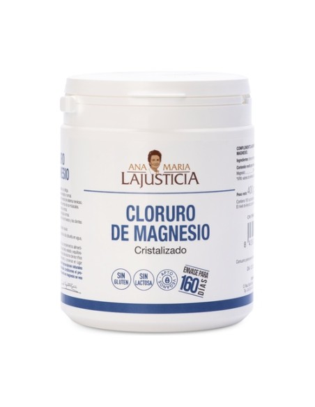 Cloruro de Magnesio Cristalizado 400 g de polvo Ana Maria Lajusticia®