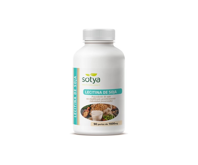 Lecitina de Soja 90 perlas de 1600mg Sotya