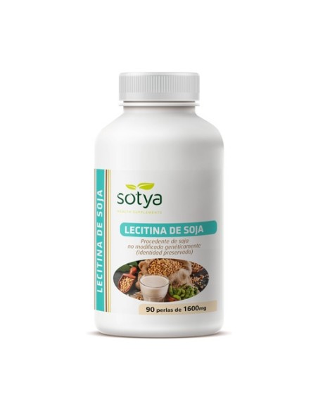 Lecitina de Soja 90 perlas de 1600mg Sotya