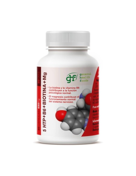 Triptófano 5htp 60 cápsulas de 650mg GHF