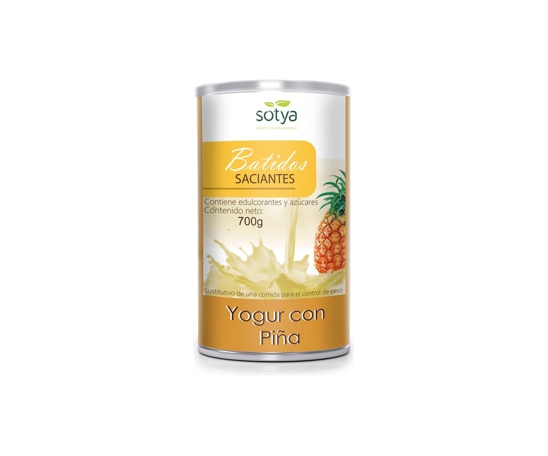 Batido saciante sabor yogur piña 700 g Sotya