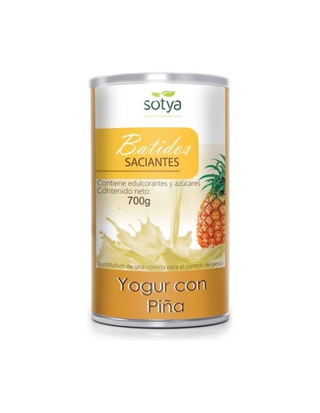 Batido saciante sabor yogur piña 700 g Sotya