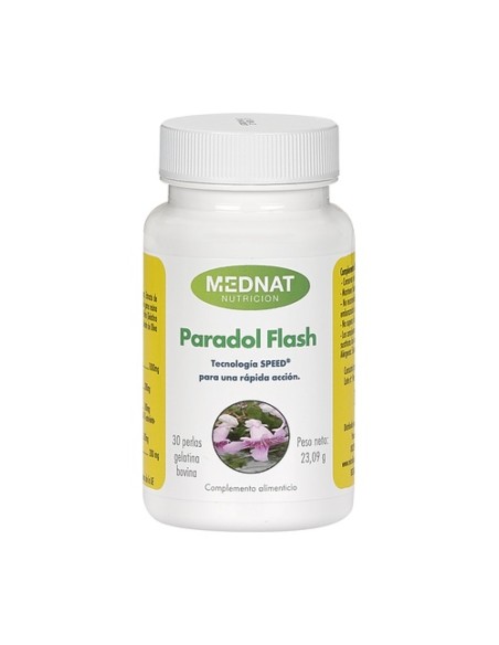 Paradol flash 30 perlas Mednat
