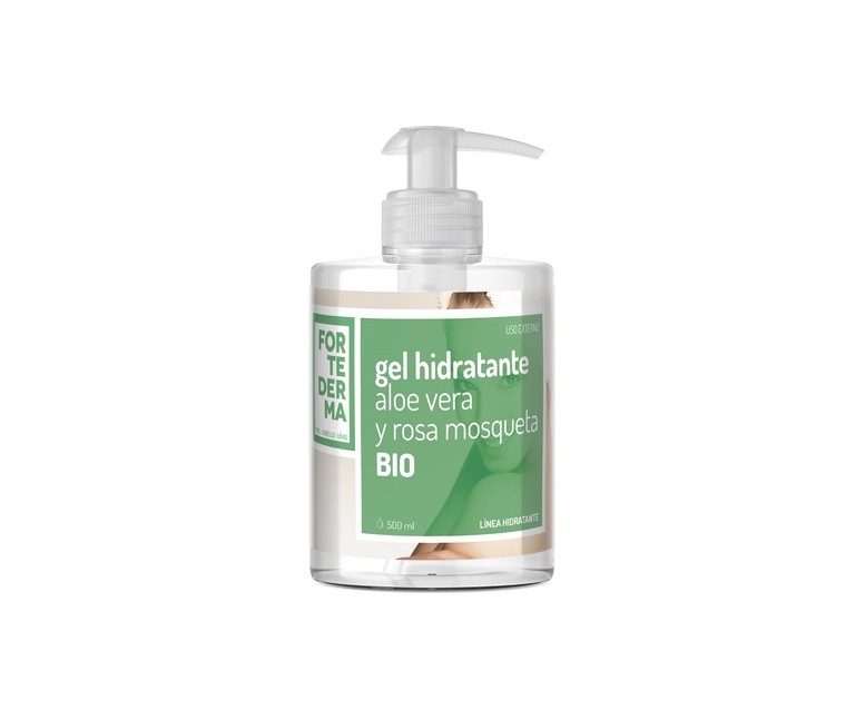 Gel hidratante aloe vera y rosa mosqueta Bio 500 ml Herbora