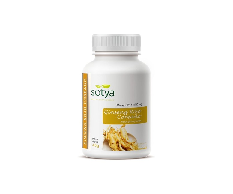 Ginseng Rojo Coreano 90 cápsulas Sotya