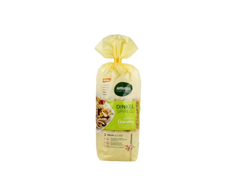 Espirales de espelta Bio 500 g Naturata