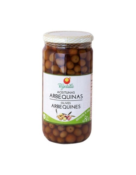 Olivas arbequinas 390 g Vegetalia