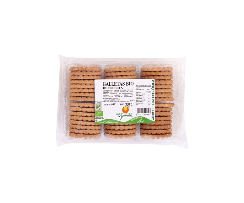 Galletas de espelta Bio 350 g Vegetalia