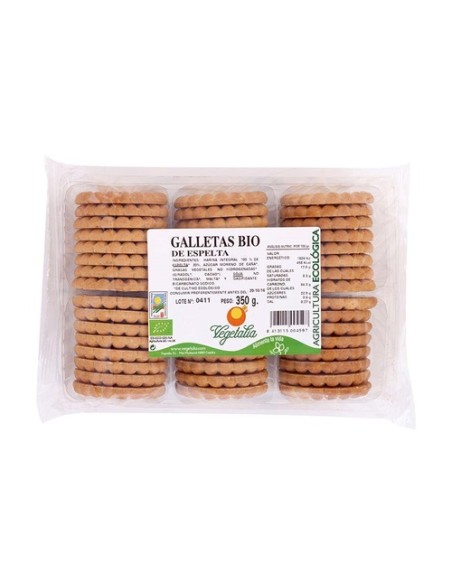 Galletas de espelta Bio 350 g Vegetalia