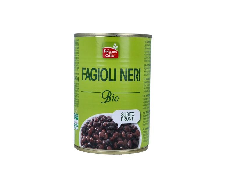 Frijoles negros 400 g La Finestra sul Cielo