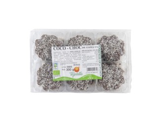 Galletas coco - choc de espelta Bio