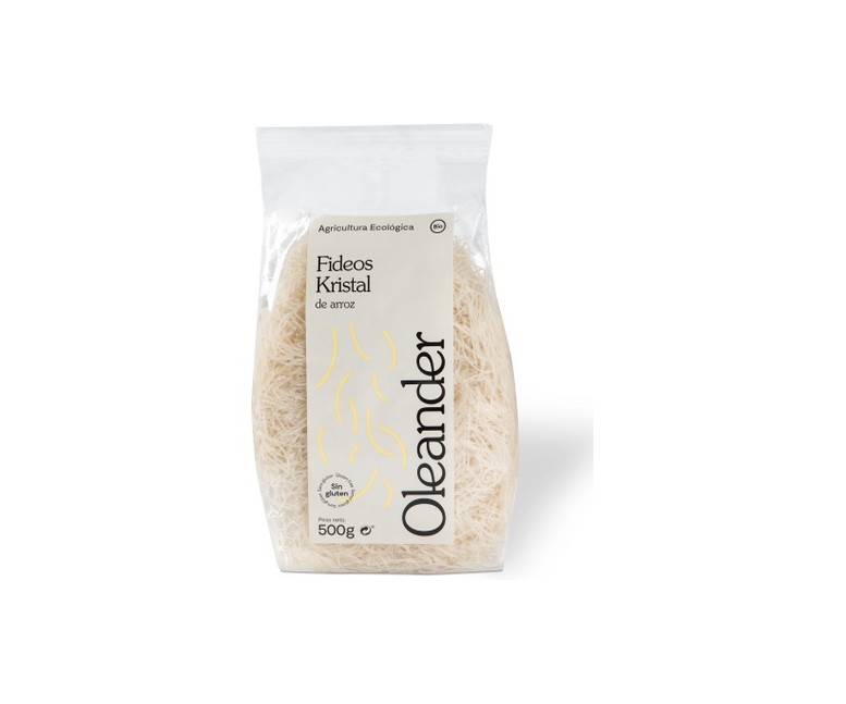 Fideos de arroz bio 500 g Oleander