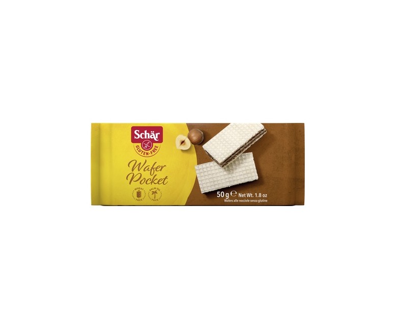 Wafer pocket sin gluten 40 g (Avellana) Schär
