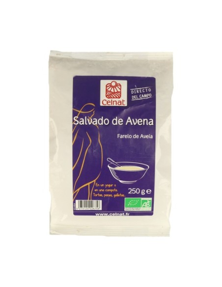 Salvado de Avena Bio 250 g Celnat